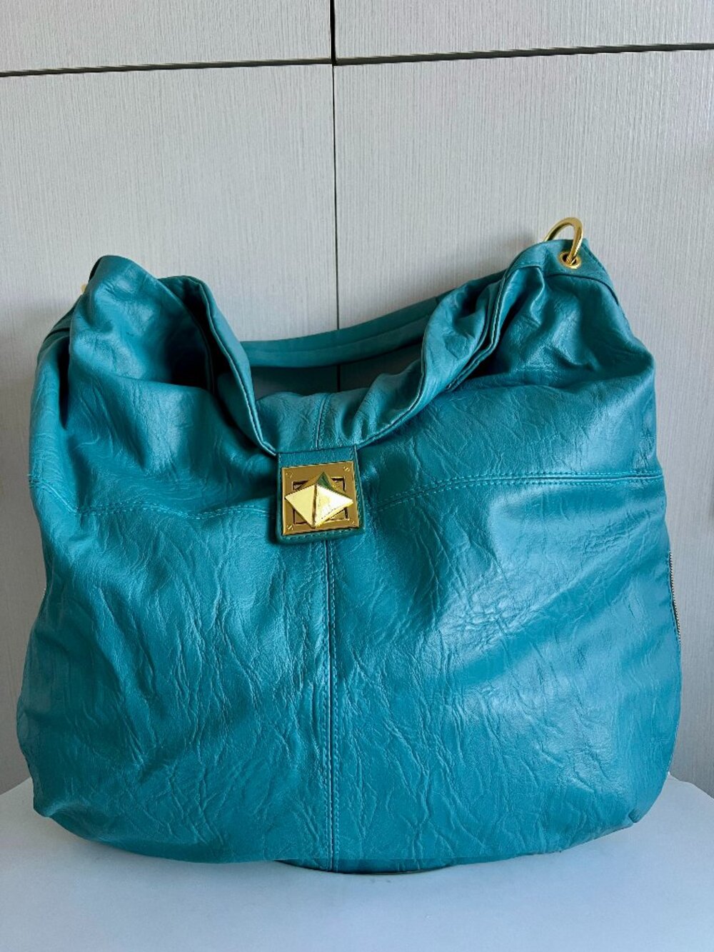 Blue Shoulder Bag